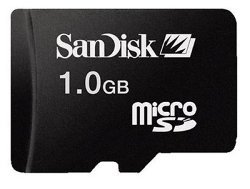 Nicht gerade üppig bemessen: Die nur 1 GB große microSD von SanDisk liegt dem G810 serienmäßig bei